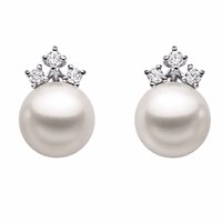 Orecchini Comete Donna in Oro bianco Perla ORP477 - ORP477
